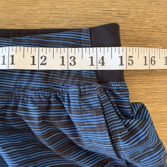 Lululemon T.H.E. (Train Hard Everyday) Lined Gym Short-9" Inseam-Blue Combo-Med - Picture 7 of 16